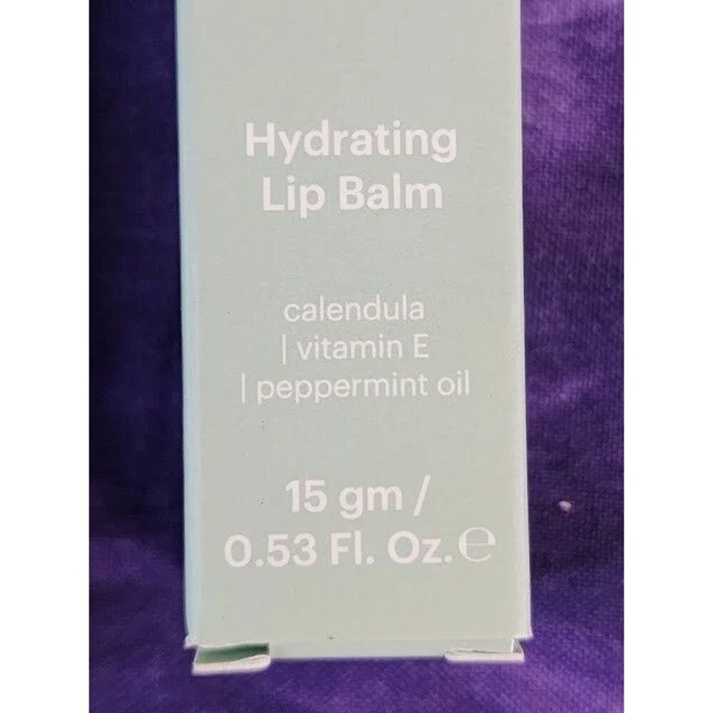 Endota Organics Hydrating Lip Balm 15g Tube Calendula Vitamin E Peppermint Oil